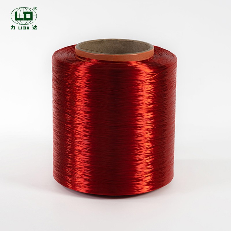 O fea o lo'o fa'aoga masani ai Anti Fire Nylon 6 Dope Dyed Filament Yarn
